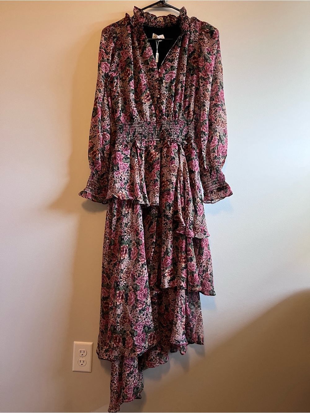 Petal and Pup Floral Ruffled Tiered Dress